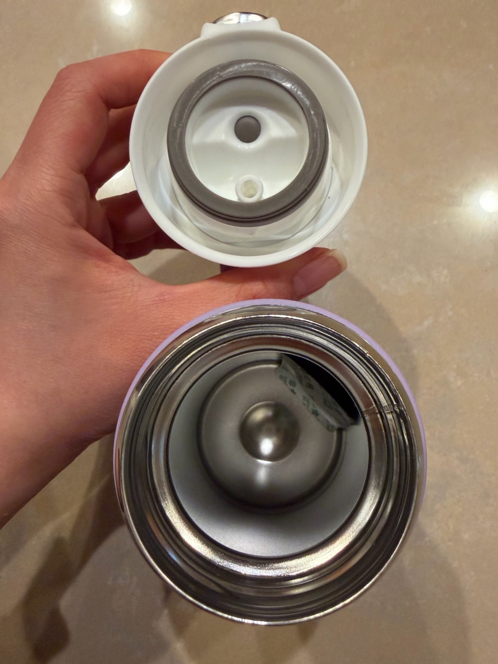 MINISO Lavender Vacuum Flask - 350ml - Picture 6 of 6